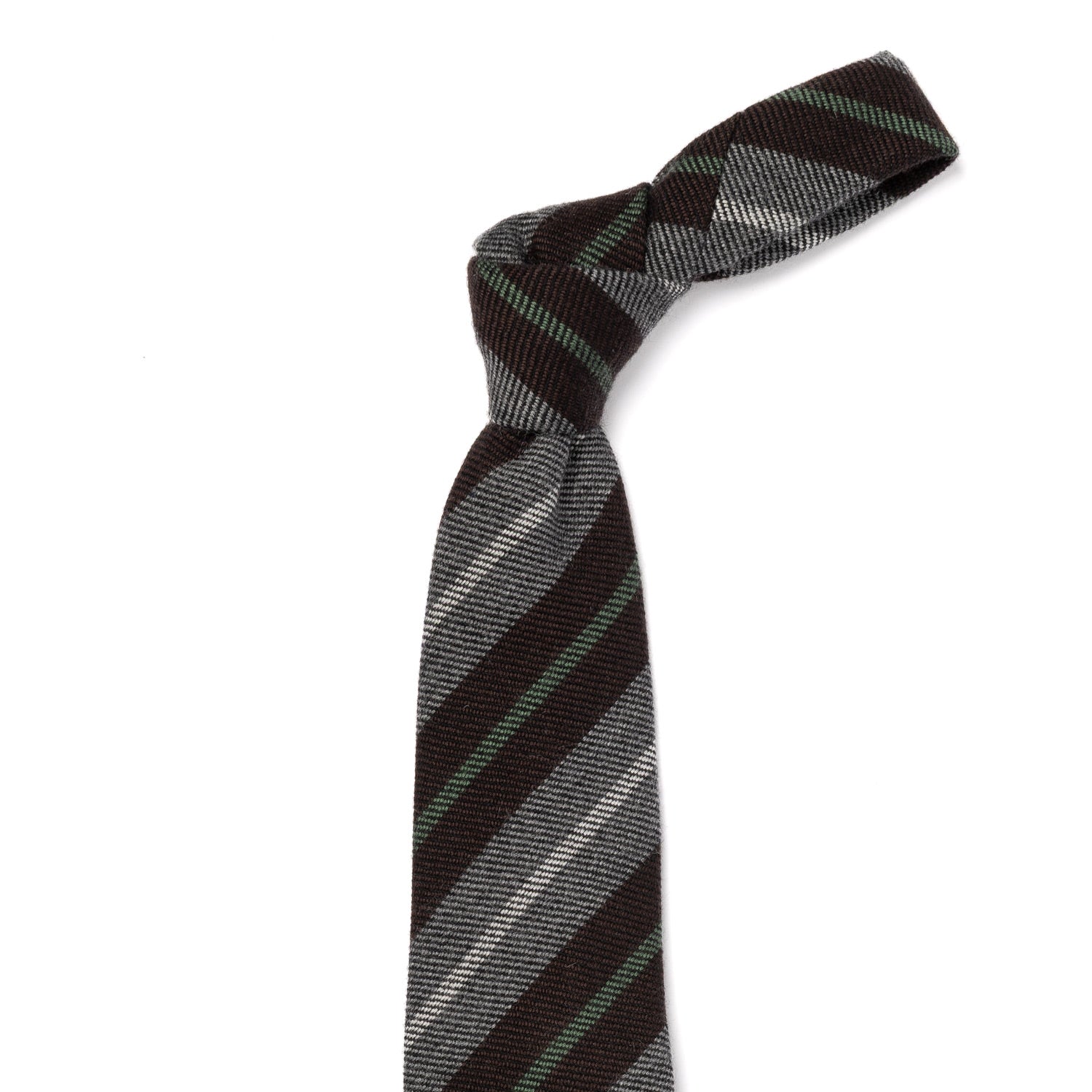 CA Archivio Storico: Tie "Nuovo Reggimento" made of Cashmere & Wool - hand-rolled
